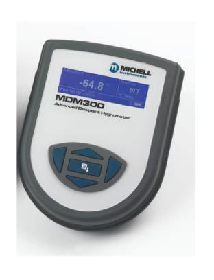 Advanced Portable Dew Point Hygrometer "Michell" Model MDM300-ST